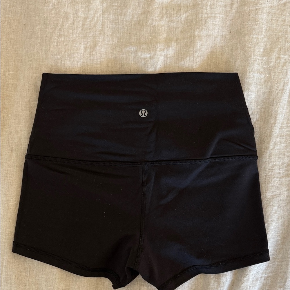 lululemon athletica Women's Black Athletic Shorts